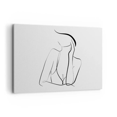 Schilderen op canvas - Op de golf van dromen - 120x80 cm