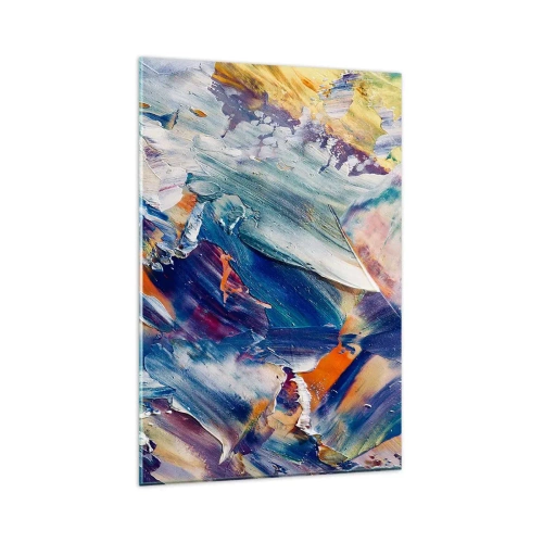 Schilderen op glas - Kleur verwarring - 80x120 cm