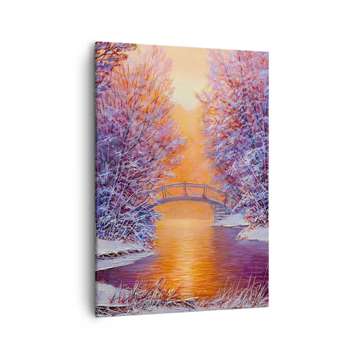 Schilderen op canvas - Laten we elkaar hier ontmoeten - 50x70 cm