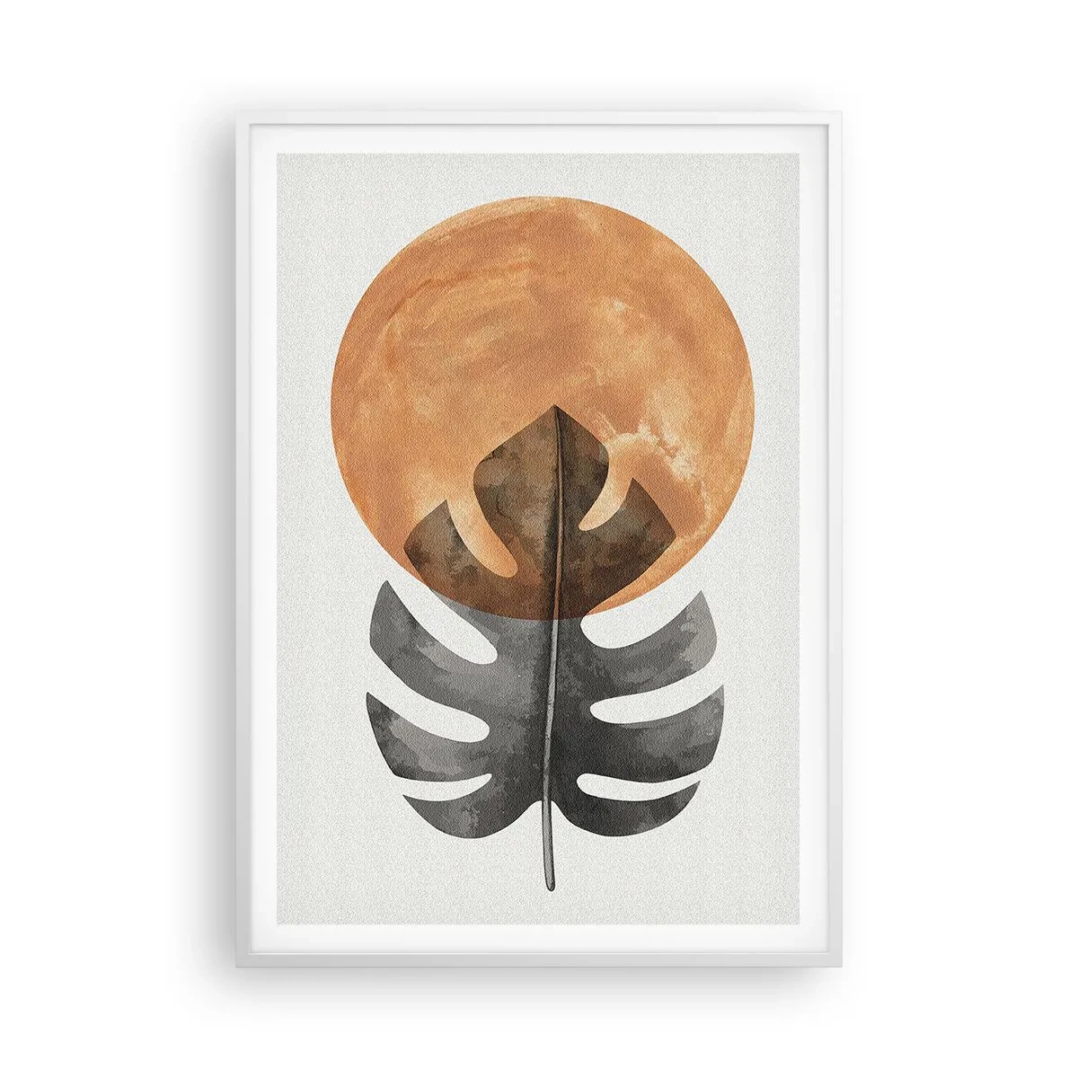 Poster in een witte lijst - Altijd de zon - 70x100 cm