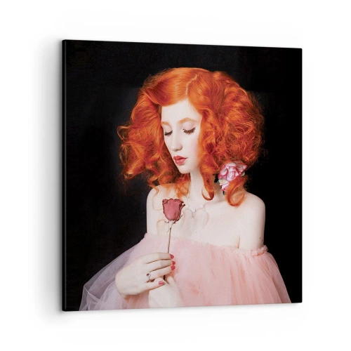 Schilderen op canvas - In barokstijl - 50x50 cm