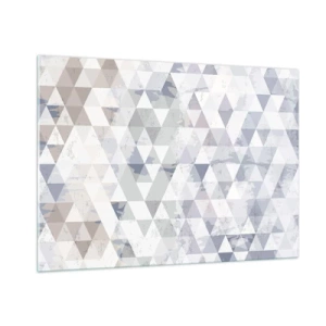 Schilderen op glas - In ritme op drie - 100x70 cm