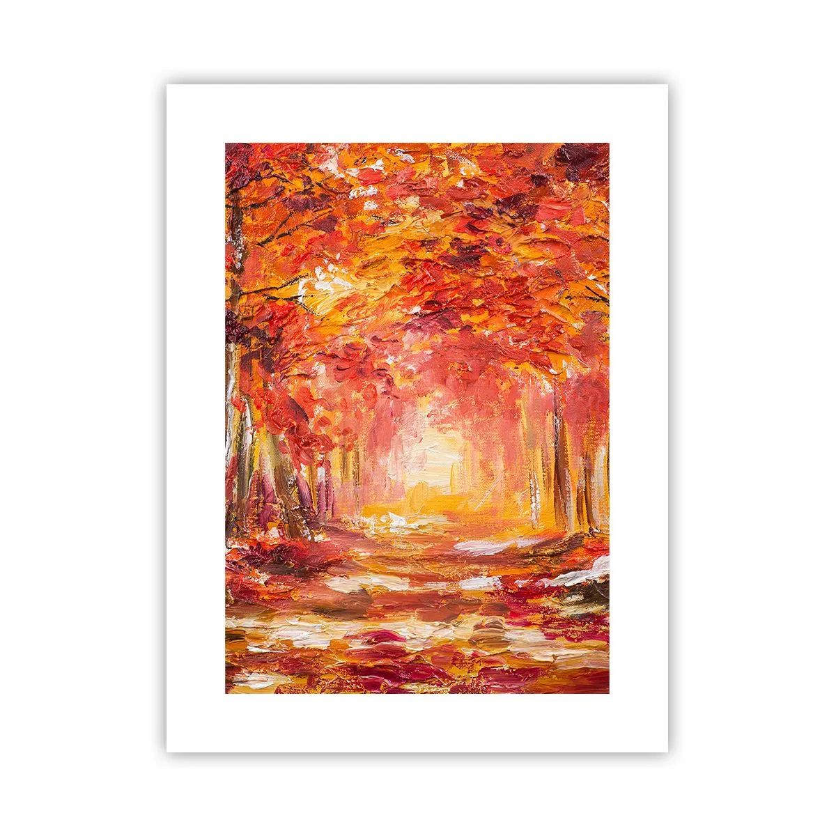 Poster - Koperen bos - 30x40 cm