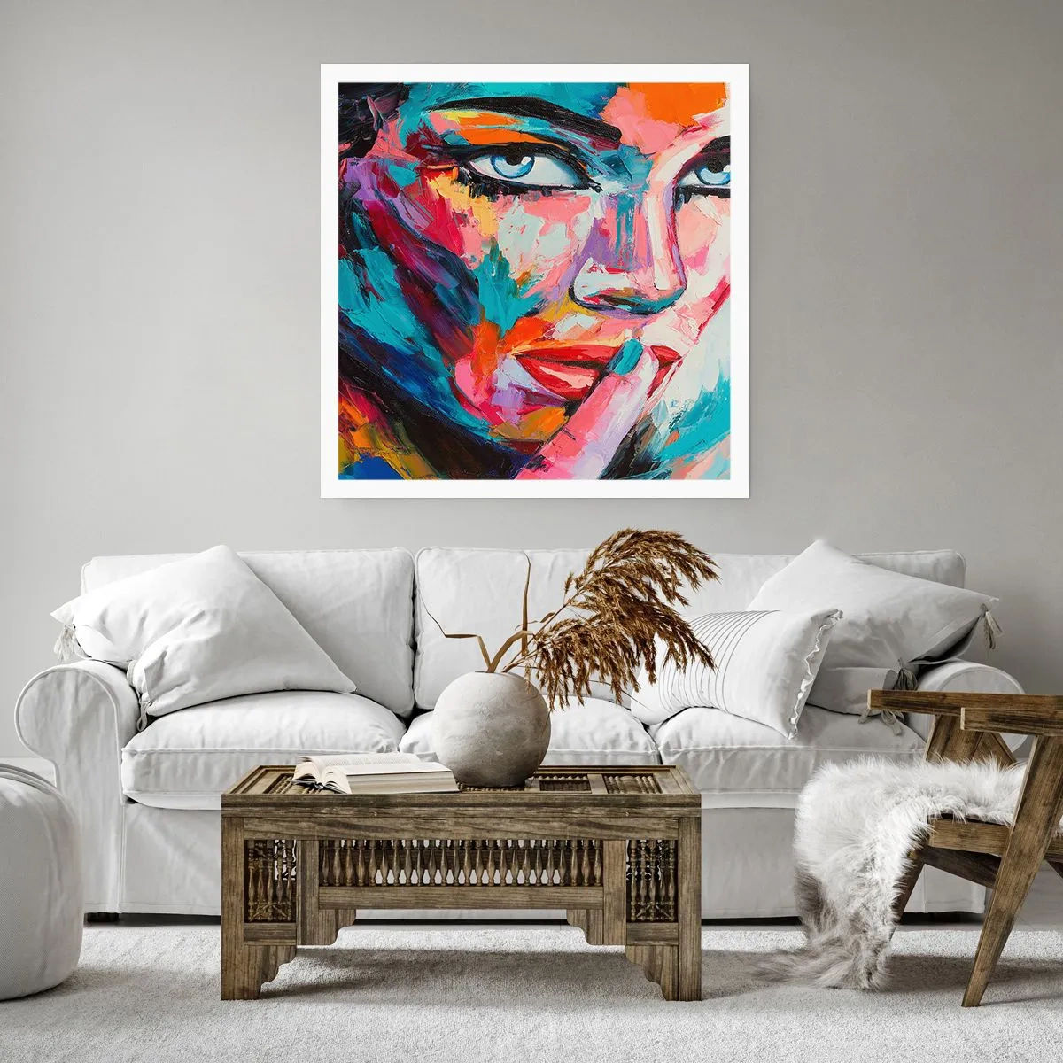 Poster - Ons eerste geheim - 40x40 cm