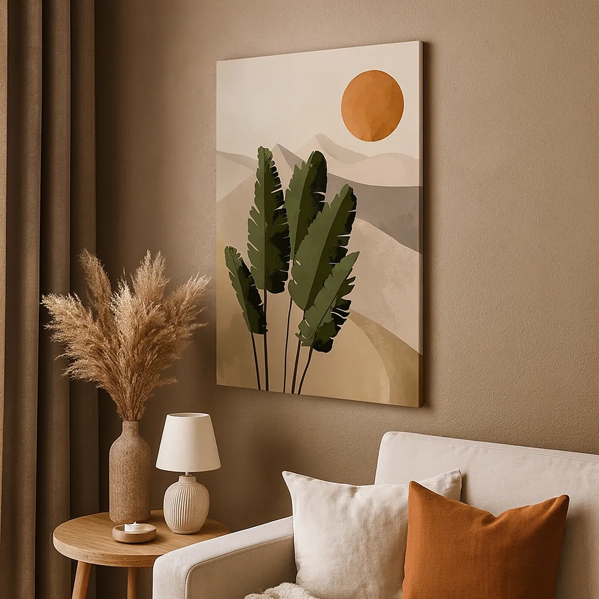 Schilderen op canvas - De triomf van het leven - 50x70 cm