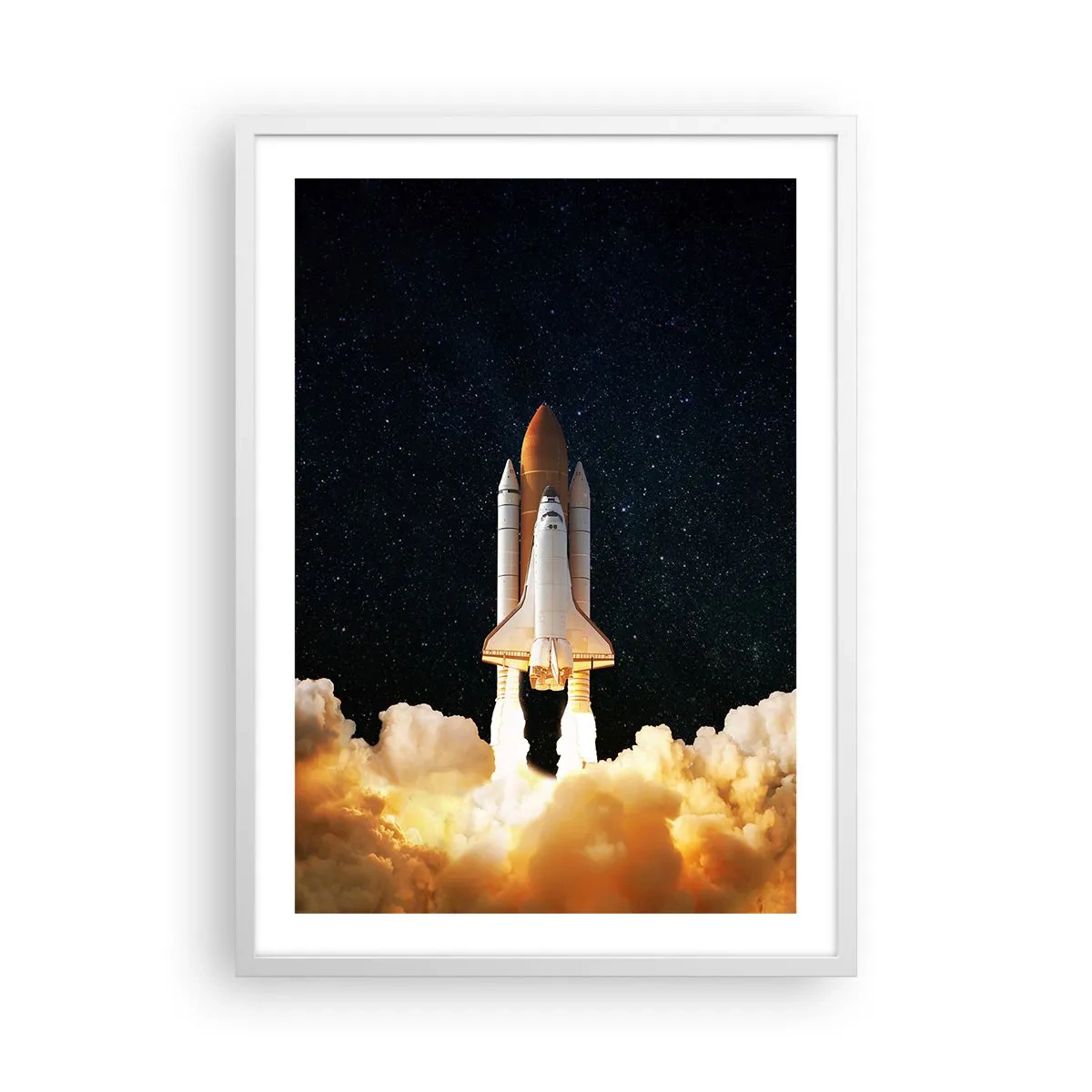 Poster in een witte lijst - Advertentie astra! - 50x70 cm