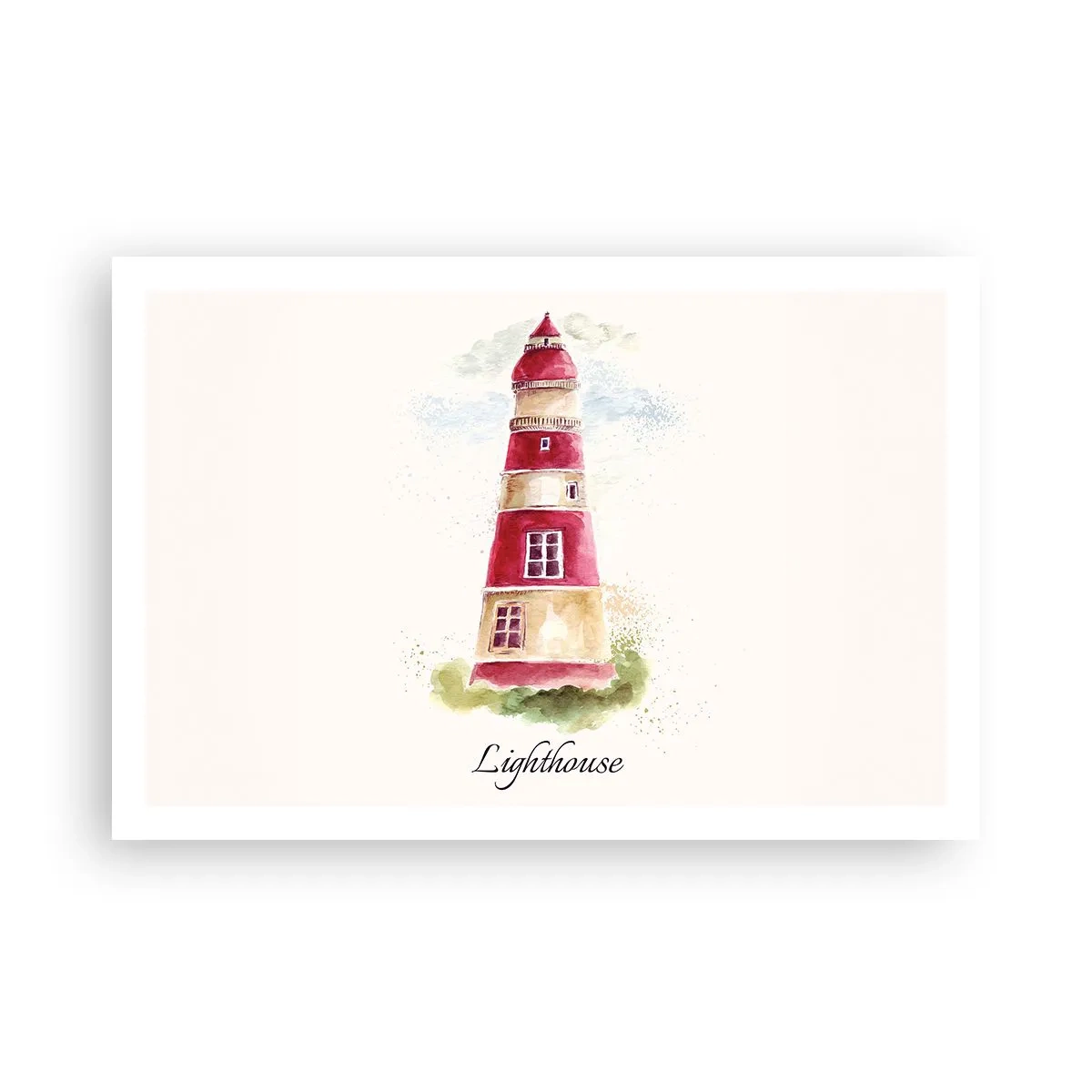 Poster - Er is altijd goed weer in de buurt - 91x61 cm