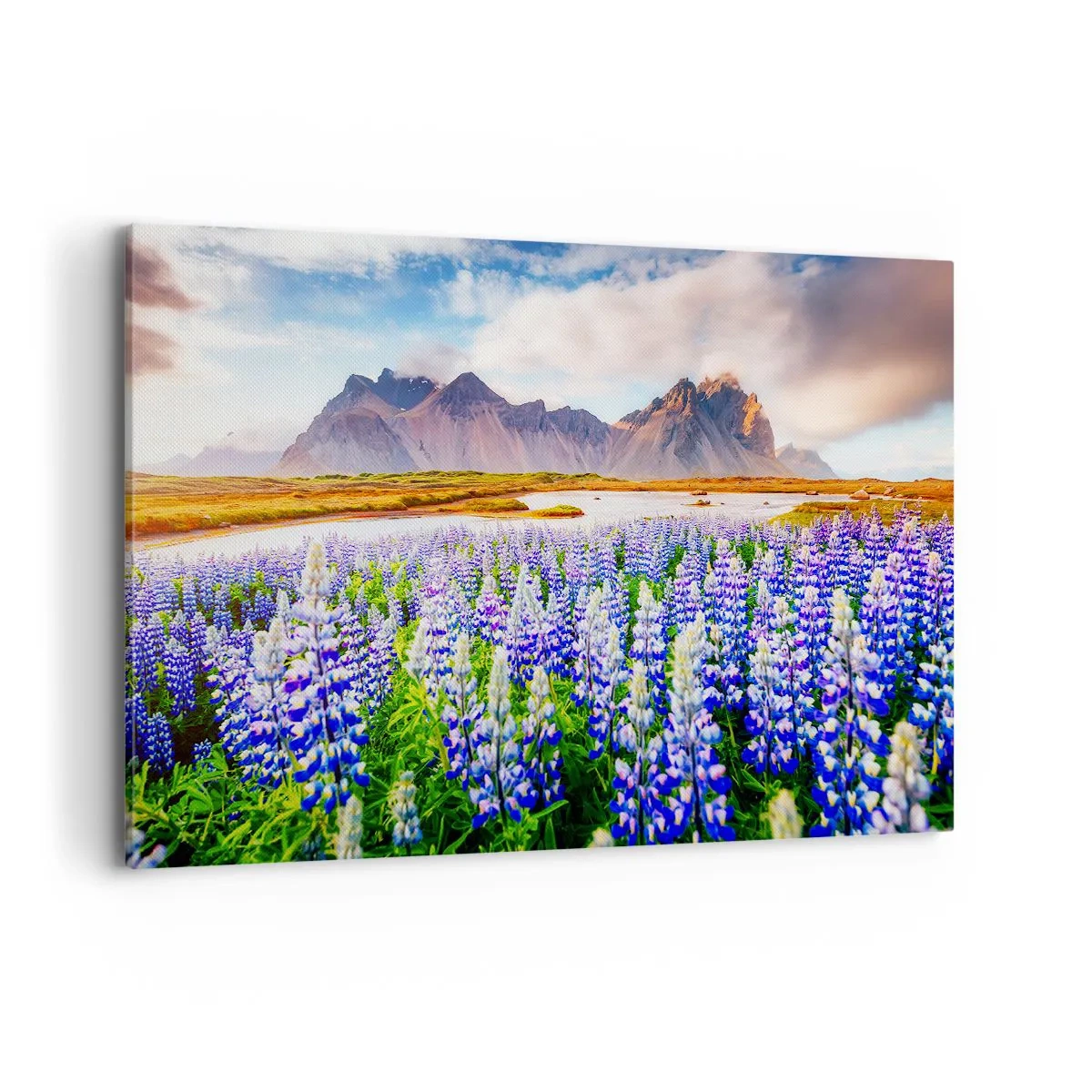 Schilderen op canvas - Kracht en soberheid naast zachtheid - 120x80 cm