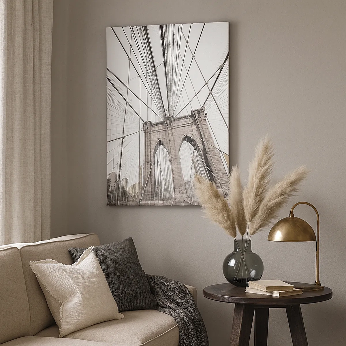 Schilderen op canvas - Kathedraal van New York - 50x70 cm