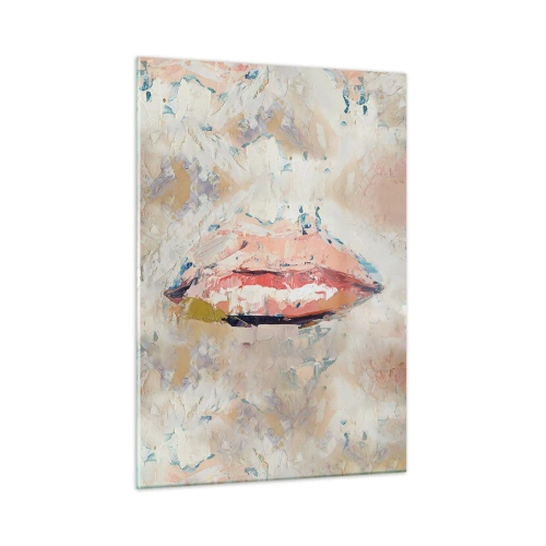 Schilderen op glas - Het wekt de zintuigen - 50x70 cm