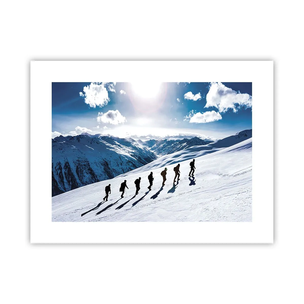 Poster - Het team van de veroveraars - 40x30 cm