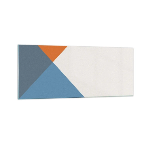 Schilderen op glas - In een hoekje… - 100x40 cm
