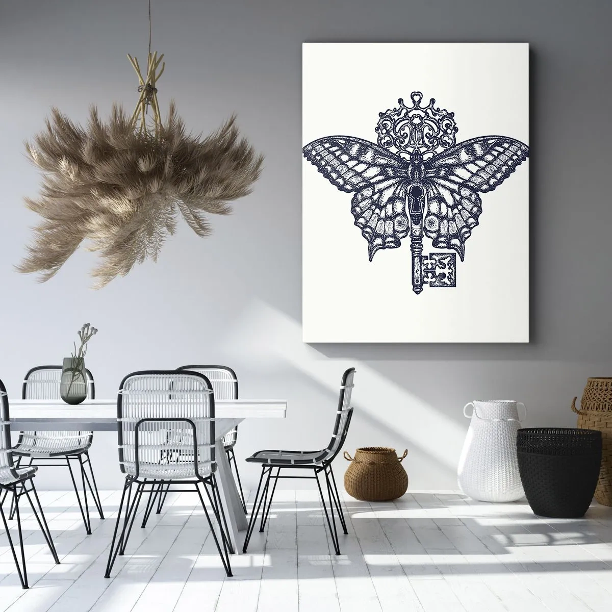 Schilderen op canvas - Alle geheimen van het hart - 50x70 cm