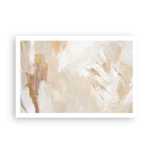 Poster - Pastelkleurige compositie - 91x61 cm