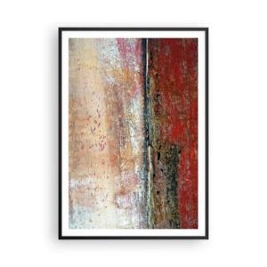 Poster in een zwarte lijst - Wellicht is het de zee - 70x100 cm