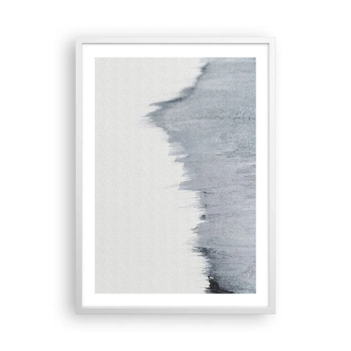 Poster in een witte lijst - Mysterieuze tekst - 50x70 cm