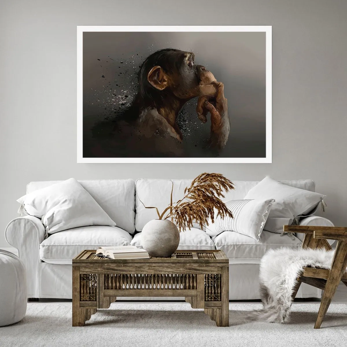 Poster - Zeker een denker - 40x30 cm