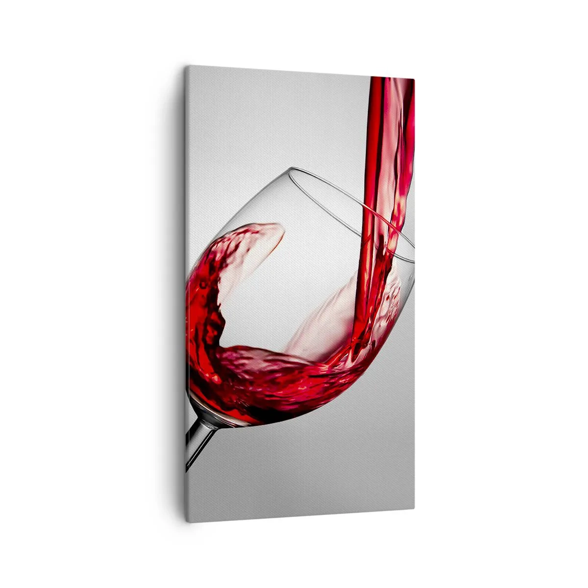 Schilderen op canvas - Kleur - beweging - geluid - 45x80 cm