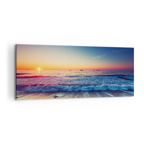 Schilderen op canvas - Hoe zit het met de horizon? - 120x50 cm