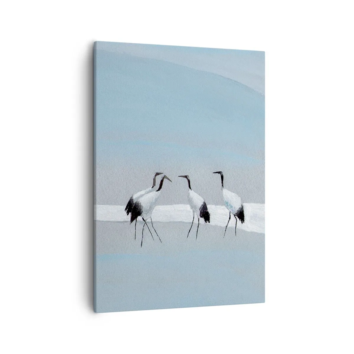 Schilderen op canvas - Na een warme dag - 50x70 cm