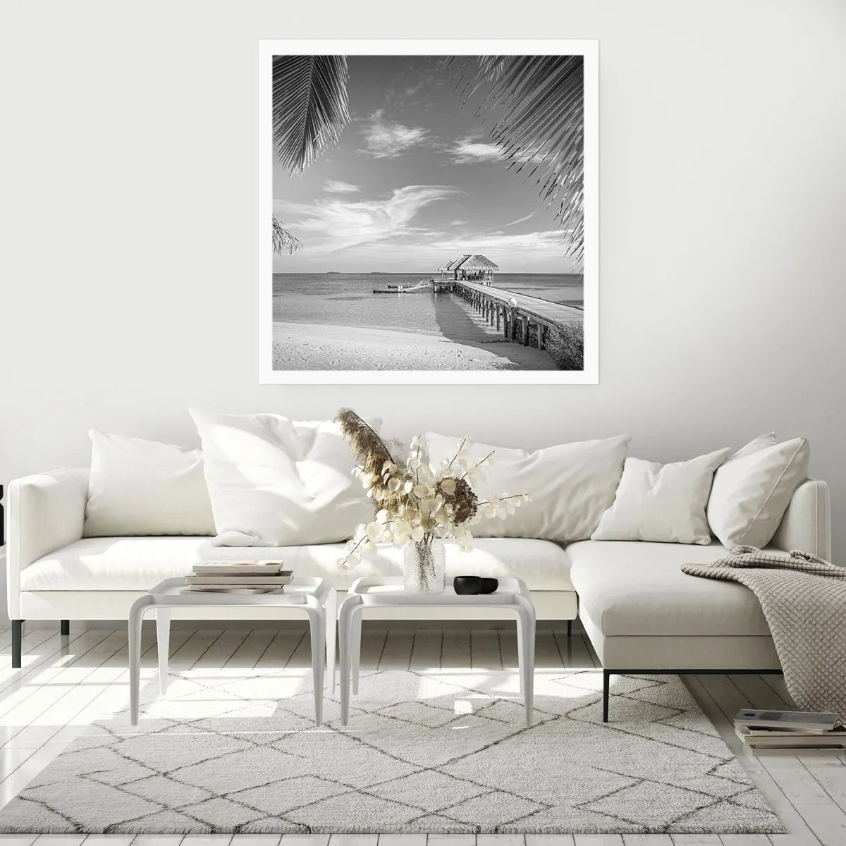 Poster - Herinnering of droom? - 60x60 cm