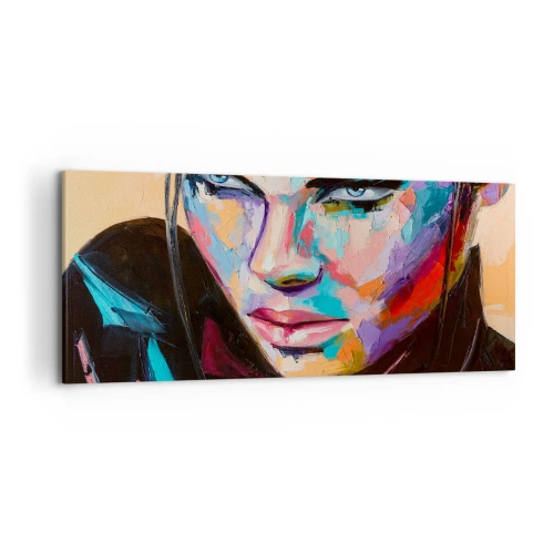 Schilderen op canvas - Wildheid in het hart - 120x50 cm