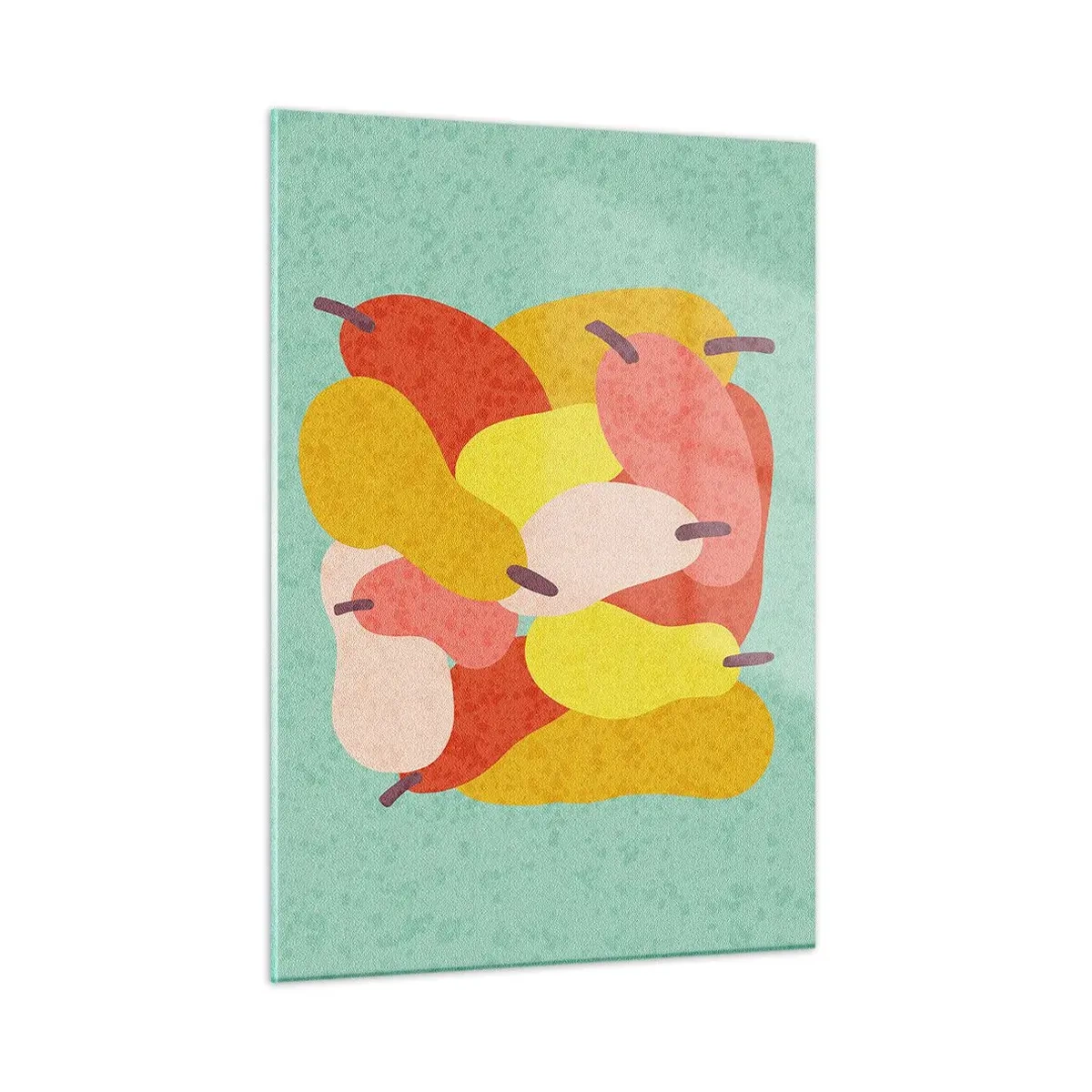 Schilderen op glas - Probeer de zomerzon - 50x70 cm