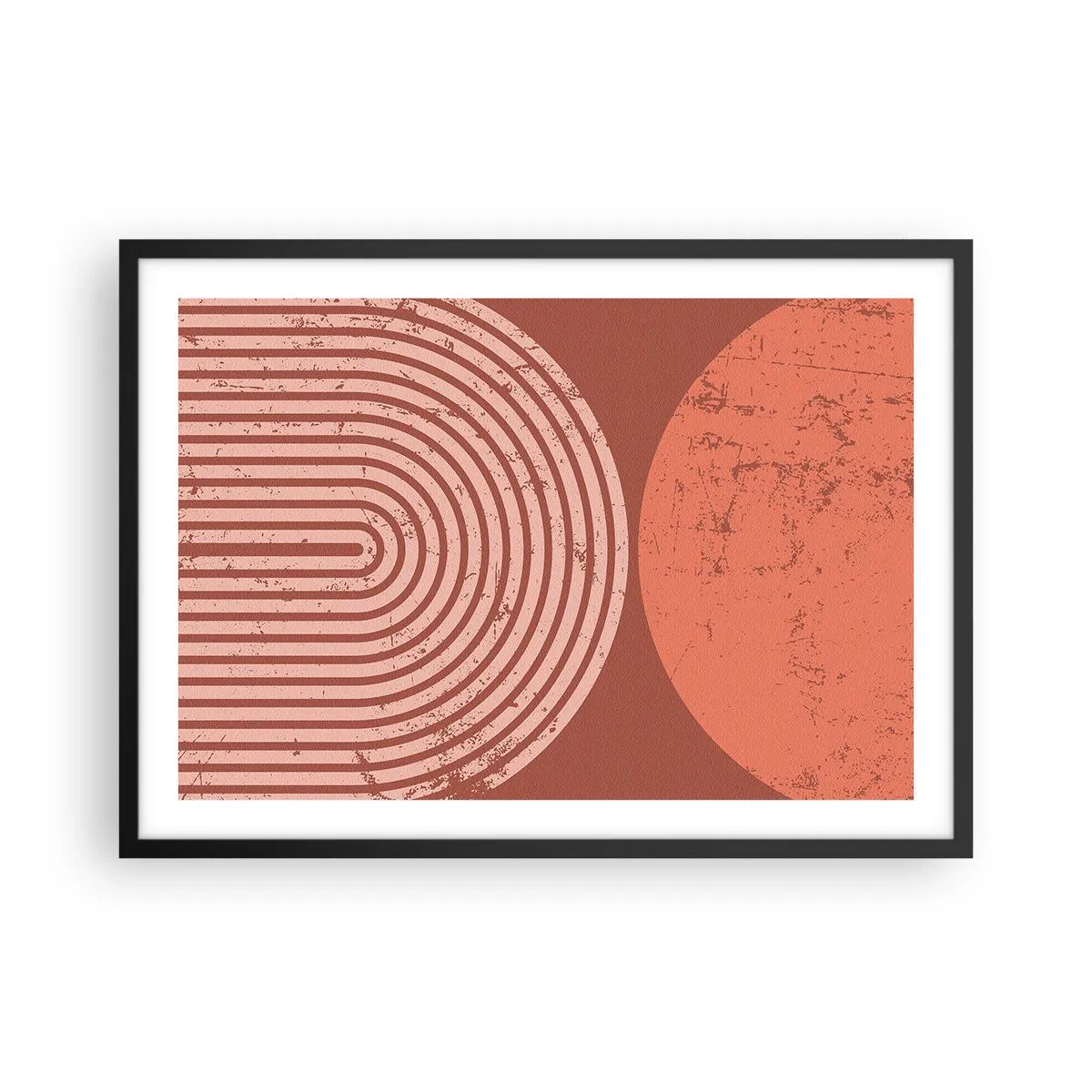 Poster in een zwarte lijst - Een nauwe band - 70x50 cm