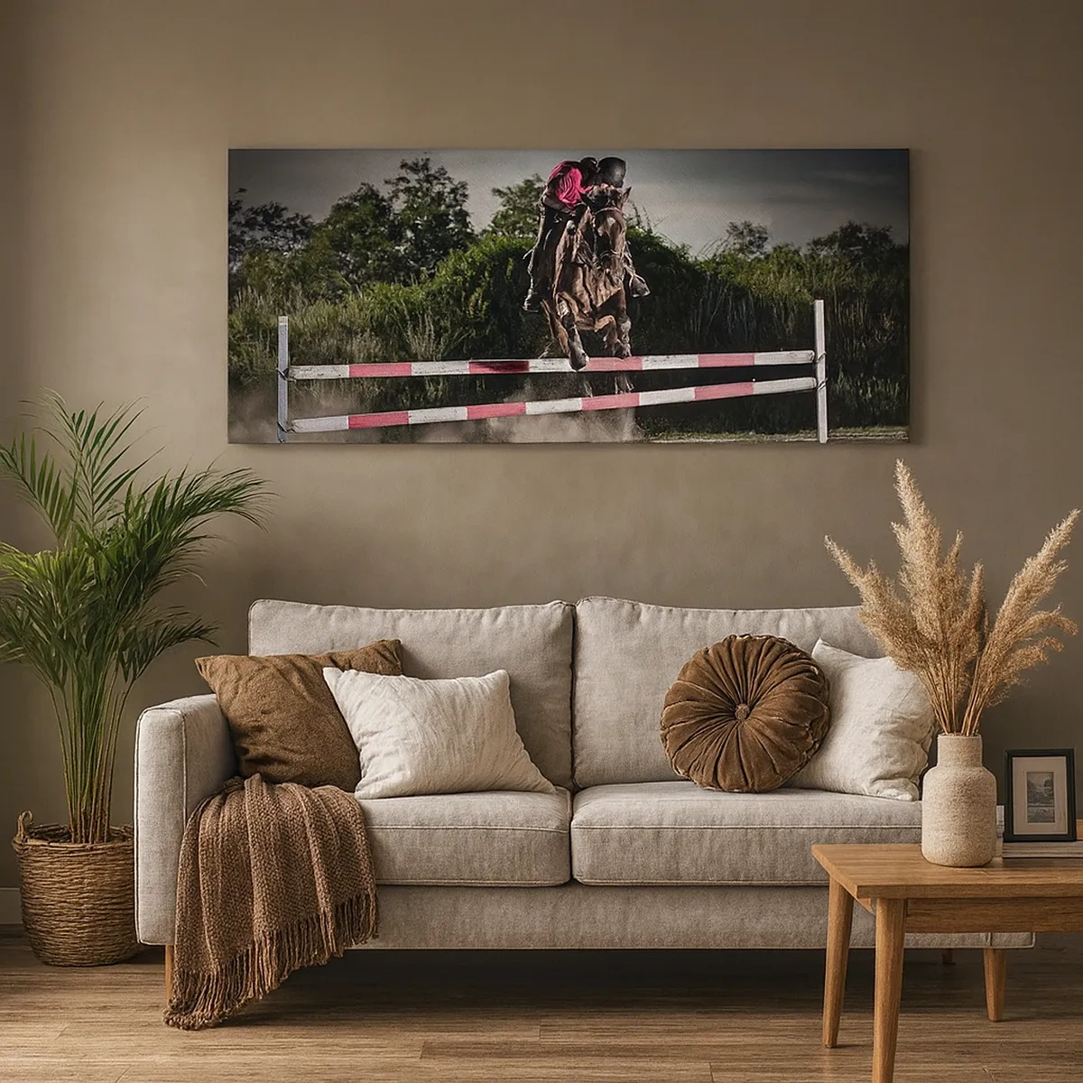 Schilderen op canvas - Samen naar de overwinning - 30x30 cm