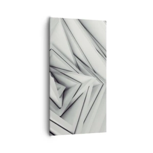 Schilderen op canvas - Scherpe hoeken knoppen - 65x120 cm