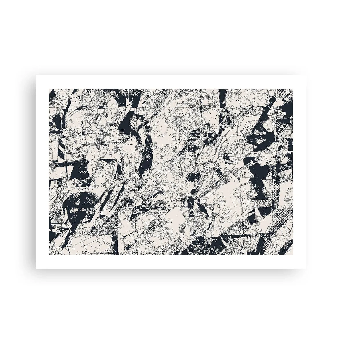Poster - Interpenetratie van tegenstellingen - 70x50 cm