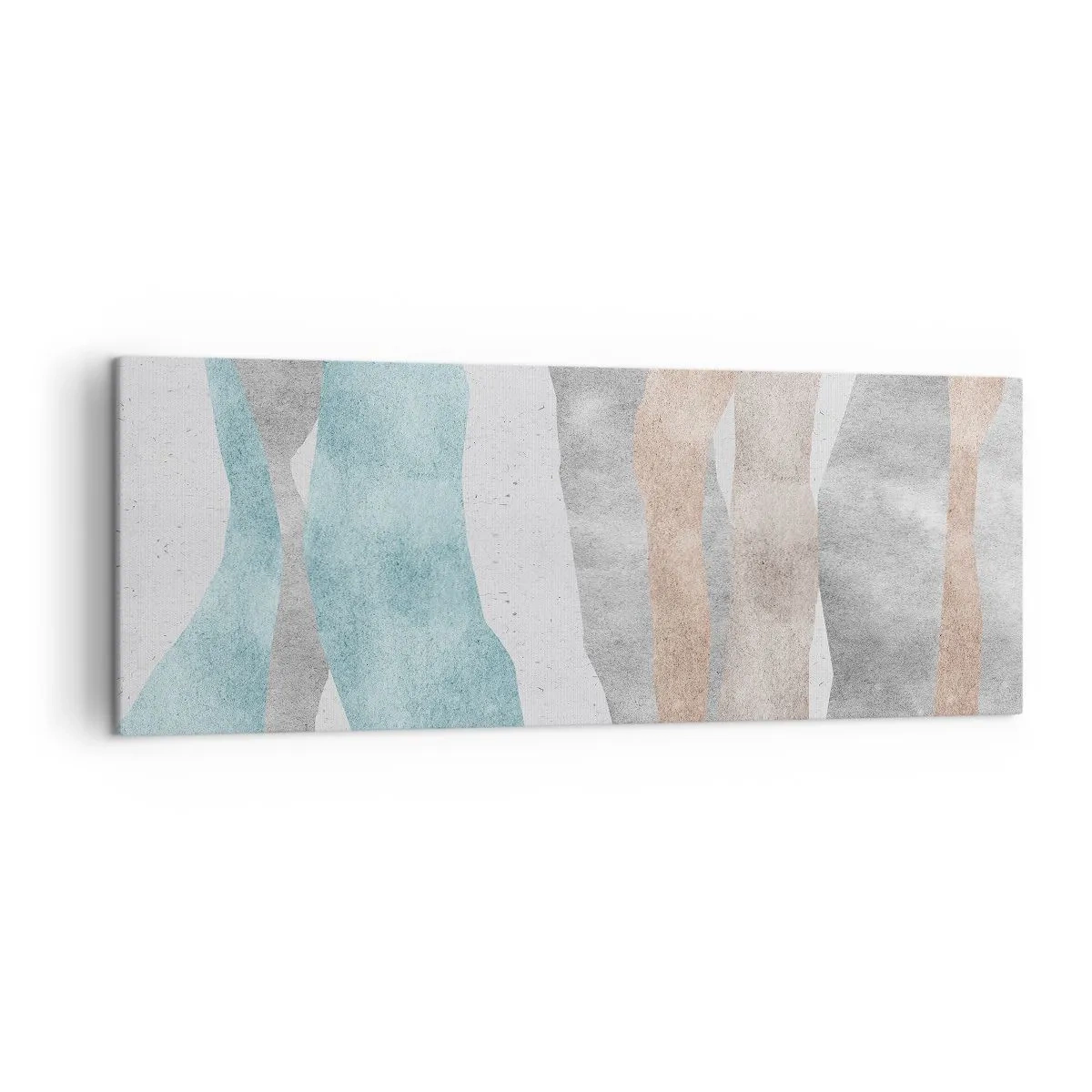 Schilderen op canvas - Een studie van nabijheid - 140x50 cm