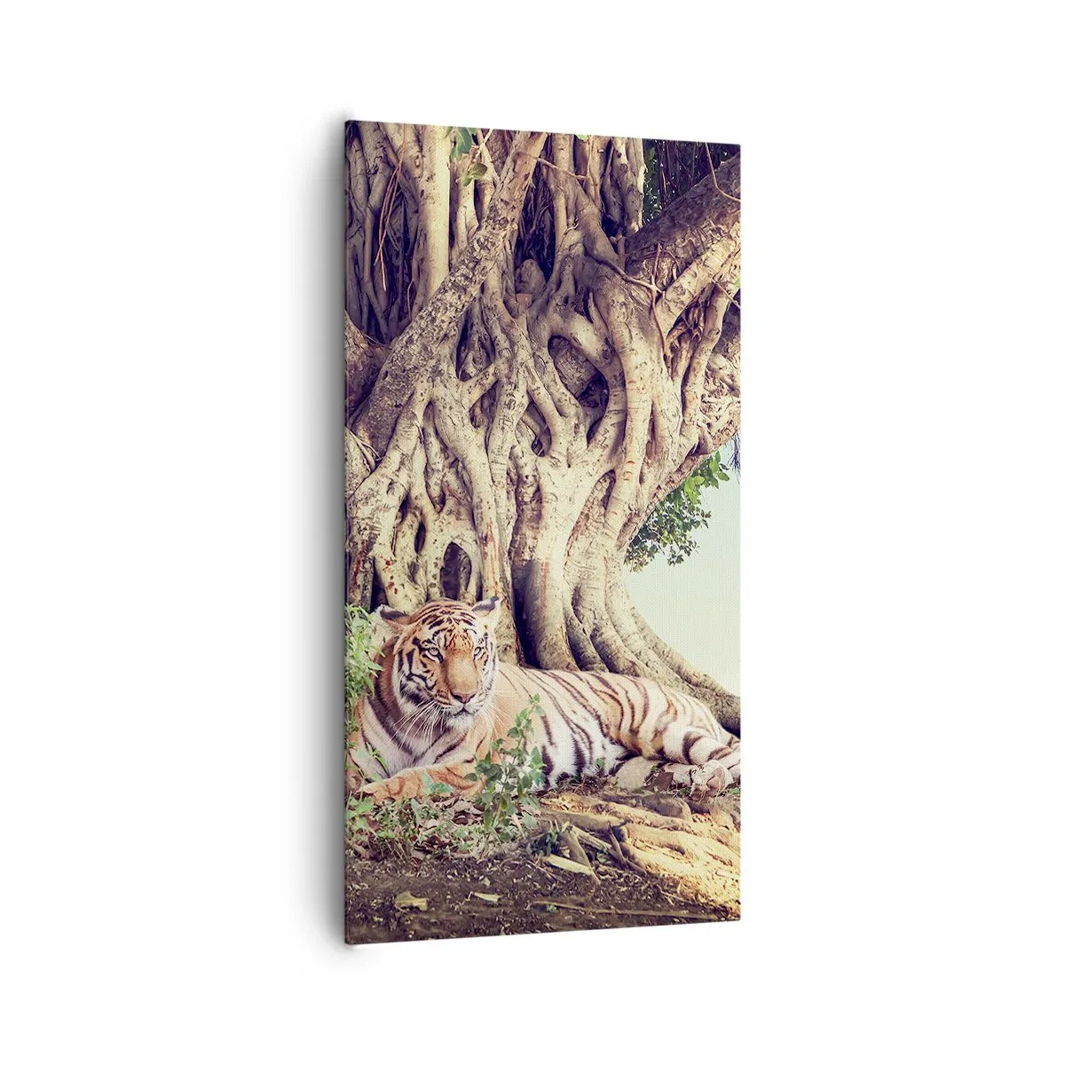 Schilderen op canvas - Uitzicht vanuit het boek Genesis - 65x120 cm