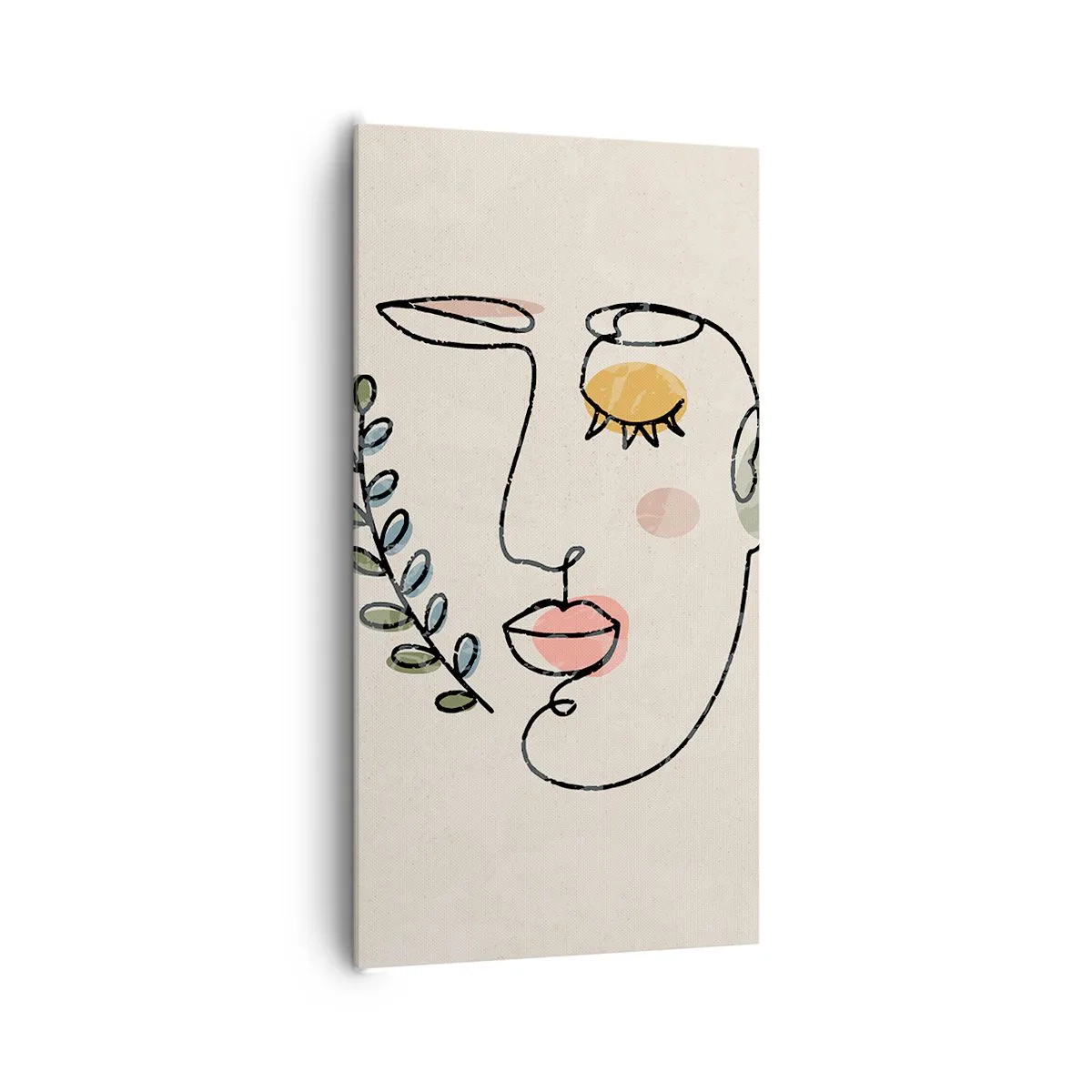 Schilderen op canvas - Vrede gevonden - 65x120 cm