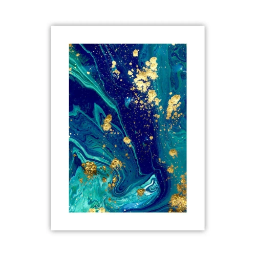 Poster - De bloemblaadjes van de zon - 30x40 cm