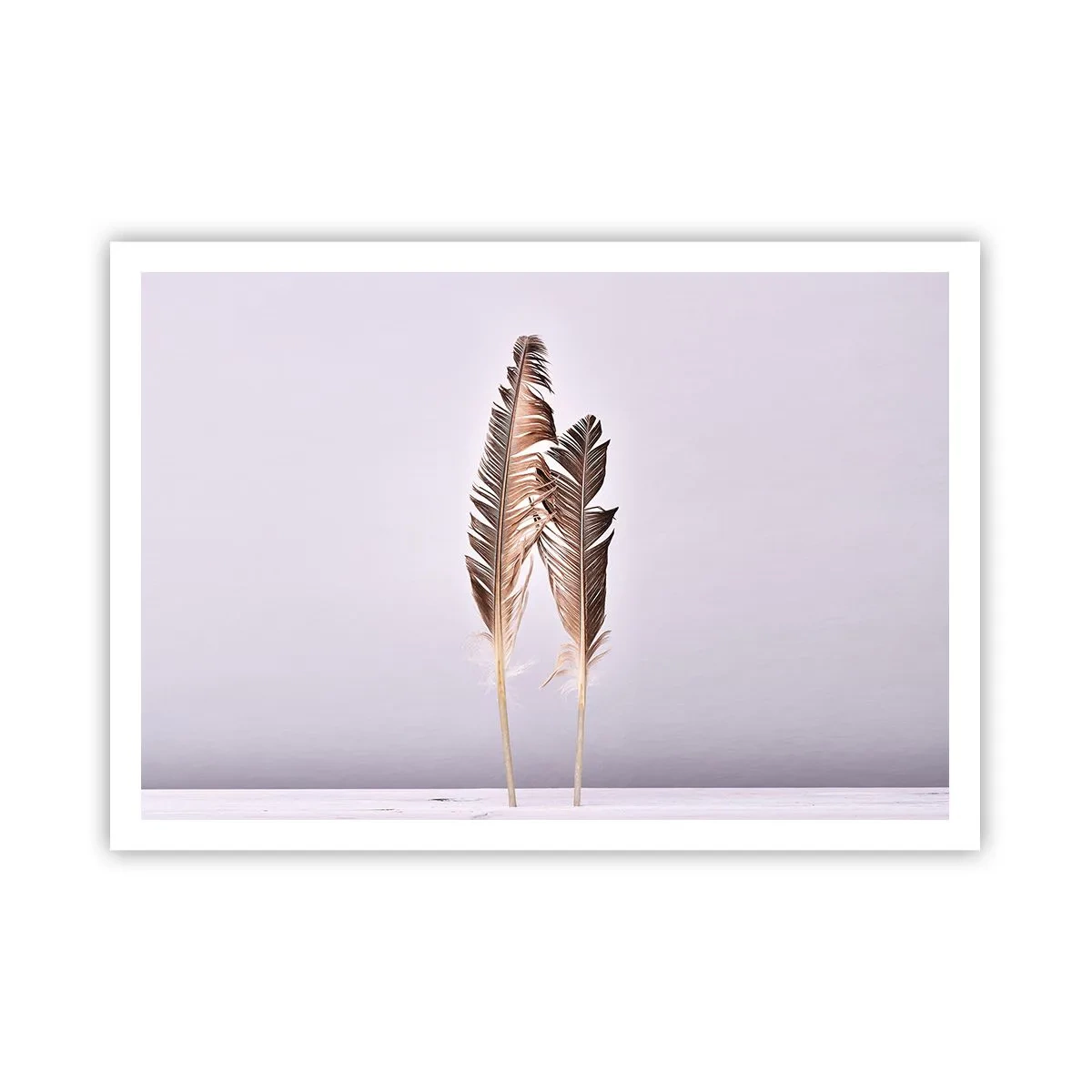 Poster - Tegen het niets - 100x70 cm