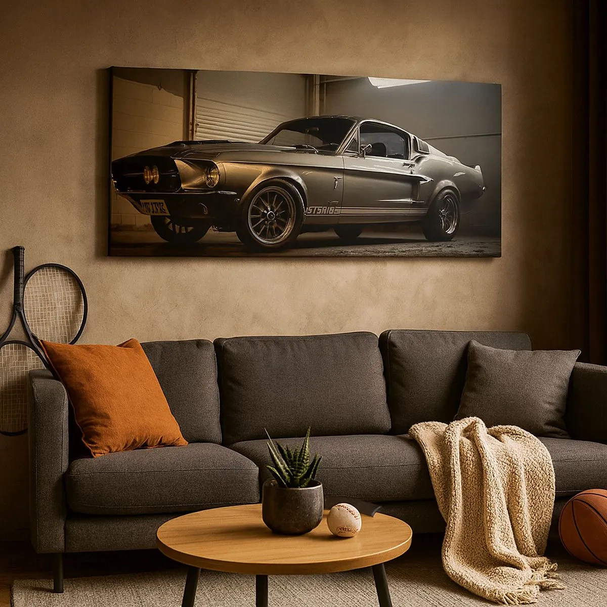 Schilderen op canvas - Terug naar het verleden - 100x40 cm