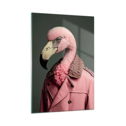 Schilderen op glas - Echte elegantie - 50x70 cm
