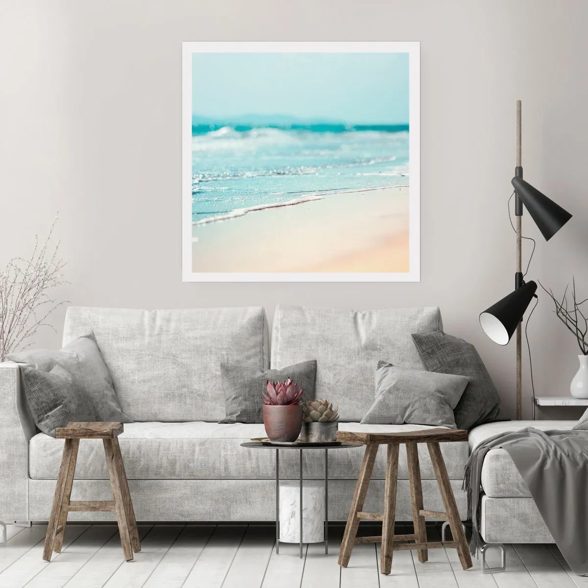 Poster - Warmte en geluid - 30x30 cm