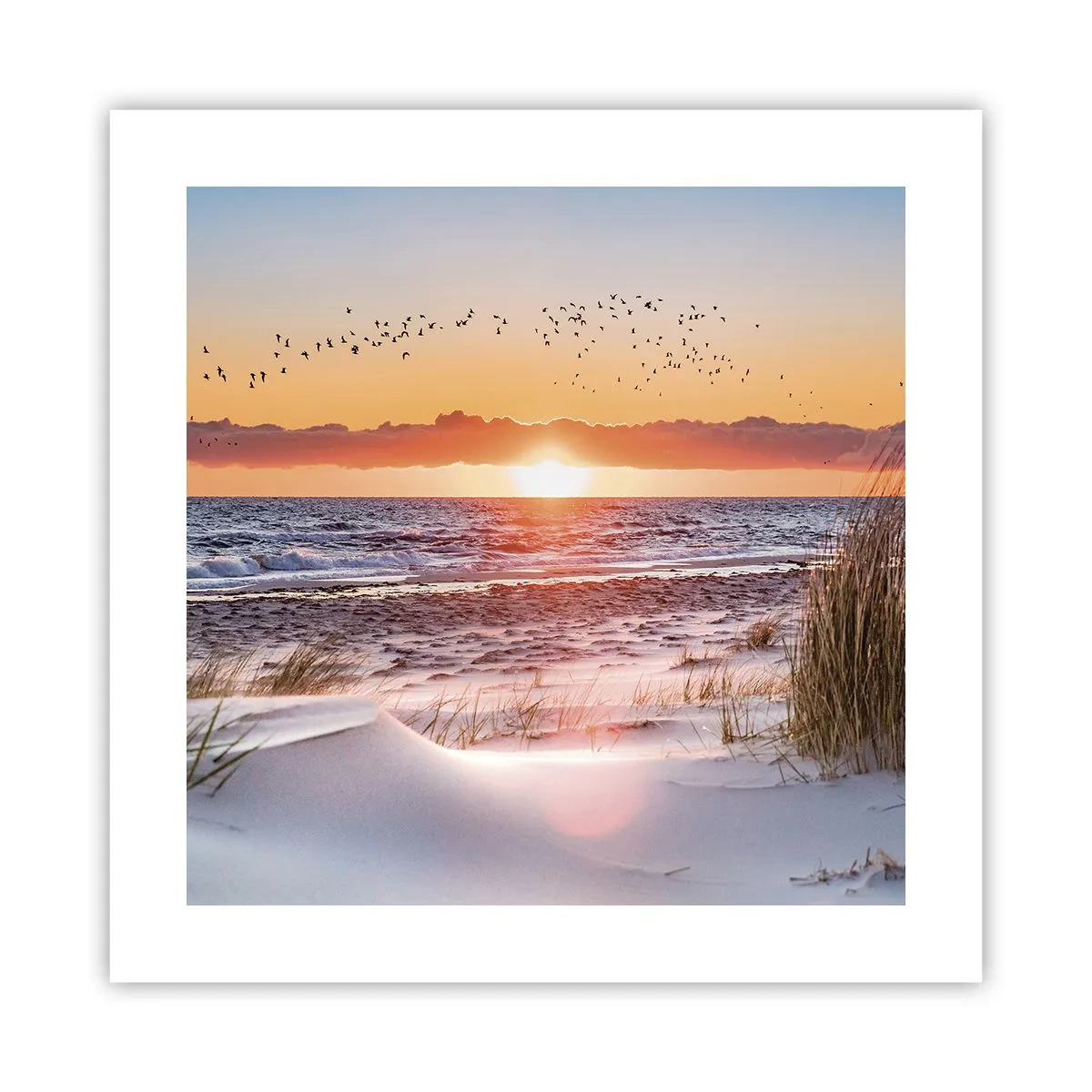 Poster - Horizontaal landschap - 40x40 cm