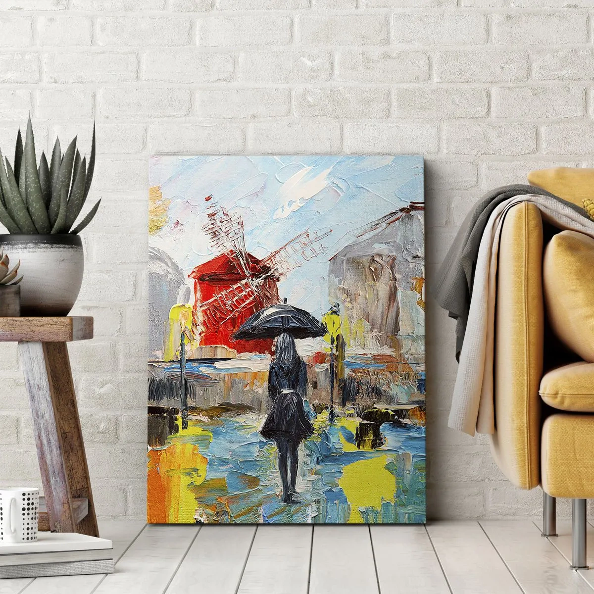 Schilderen op canvas - Parijse legendes - 50x70 cm