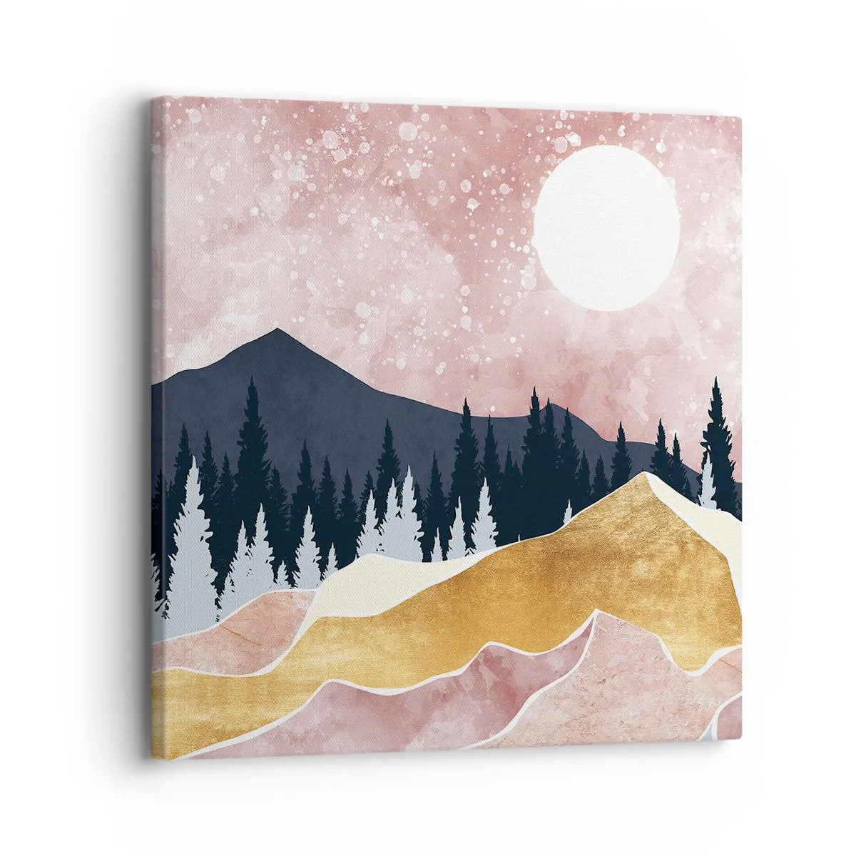 Schilderen op canvas - Nachtwacht - 30x30 cm