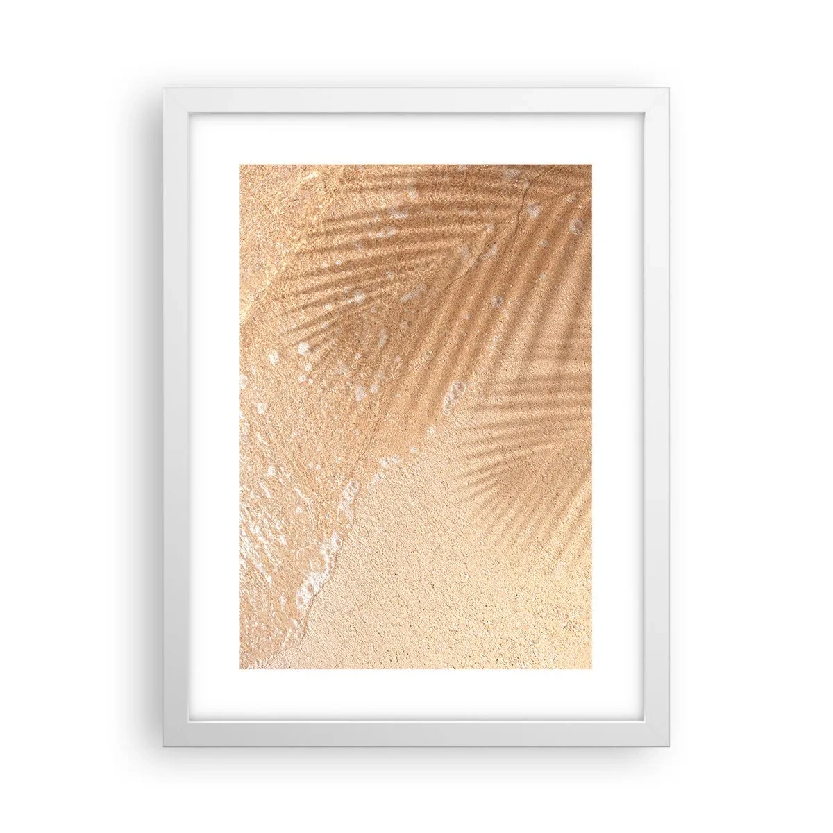 Poster in een witte lijst - De schaduw van een hete zomer - 30x40 cm