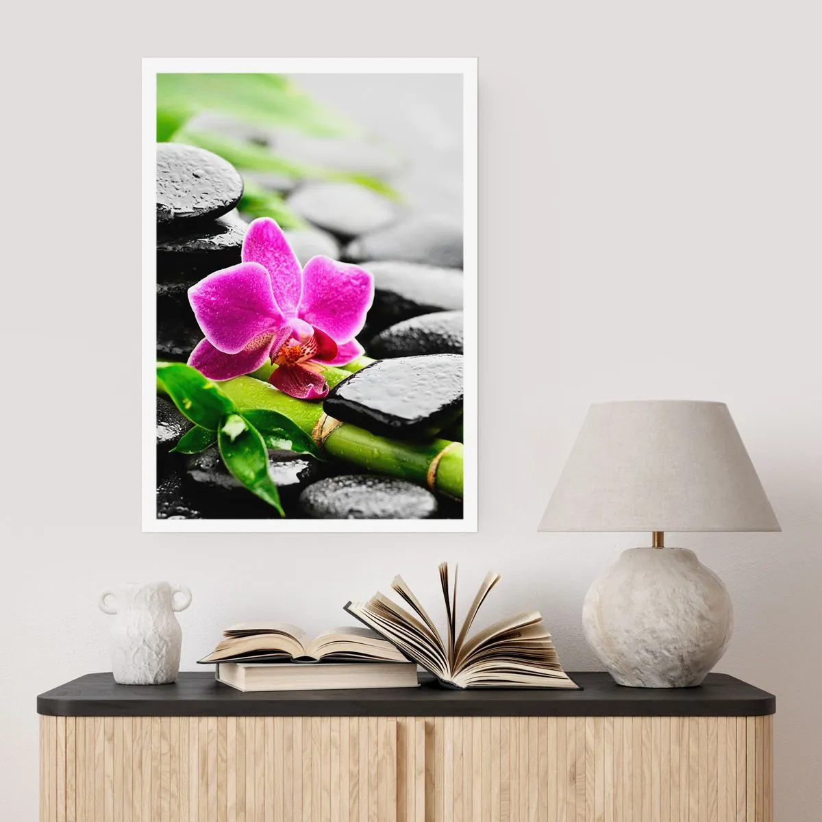 Poster - In een vrede evenwicht - 40x50 cm