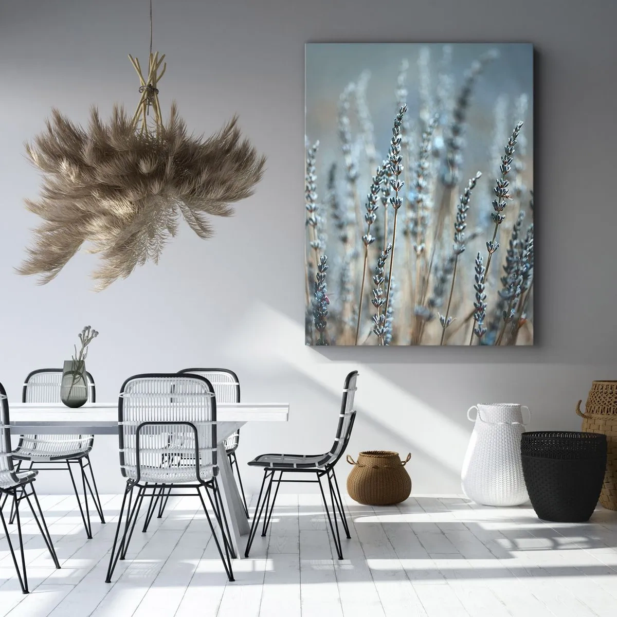 Schilderen op canvas - Geurig korenveld - 50x70 cm
