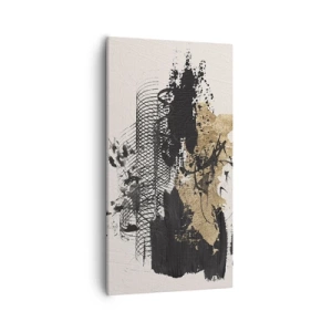 Schilderen op canvas - Compositie met passie - 55x100 cm