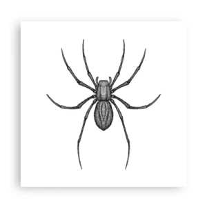 Poster - Verontrustende precisie - 60x60 cm