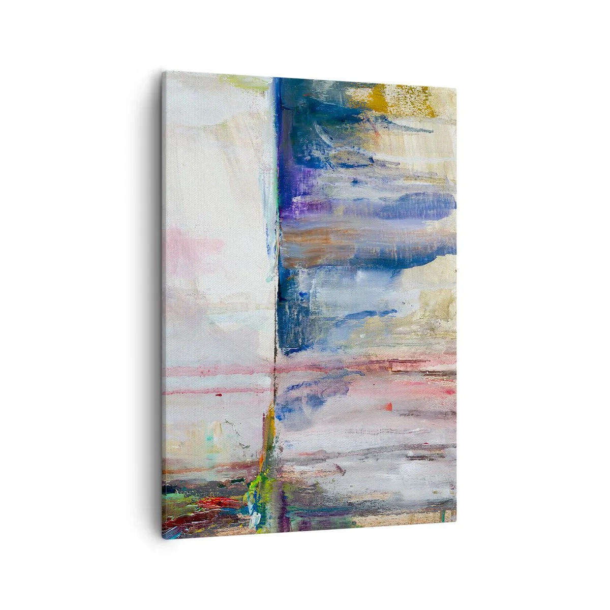 Schilderen op canvas - Kleurrijke impressies en associaties - 50x70 cm