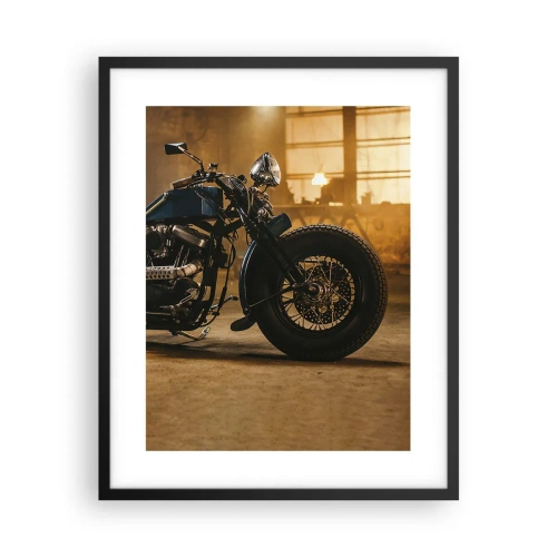 Poster in een zwarte lijst - Ik kan alles - 40x50 cm