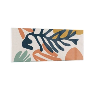 Schilderen op glas - Koraalzeeën - 100x40 cm